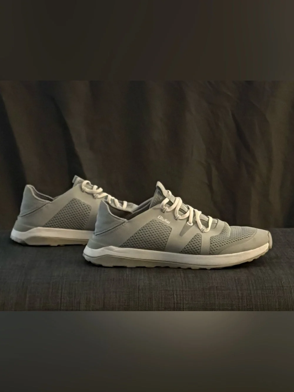 OluKai Women's Gray Athletic Sneakers